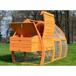 BB-LOISIRAM Poulailler En Bois Pour Jardin 2/5 Poules 172x76x102 Cm-Modele 126 Grande Poule -Polire Soldes Boutique 10088683 3