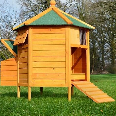 BB-LOISIR Poulailler Enclos Diametre : 125 Cm Cage Canard 2 Nichoir Modele : 128 Pavillon 1 BB-LOISIR Poulailler Enclos Diametre : 125 Cm Cage Canard 2 Nichoir Modele : 128 Pavillon