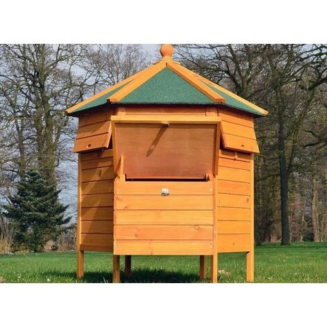 BB-LOISIR Poulailler Enclos Diametre : 125 Cm Cage Canard 2 Nichoir Modele : 128 Pavillon 2 BB-LOISIR Poulailler Enclos Diametre : 125 Cm Cage Canard 2 Nichoir Modele : 128 Pavillon – Image 2