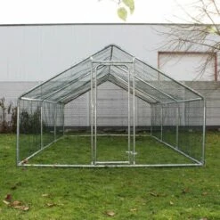 WILTEC Enclos Extérieur Volière Poulailler Clapier De Lapin Cage Pour Petits Animaux 6x3x2m Auvent 7 WILTEC Enclos Extérieur Volière Poulailler Clapier De Lapin Cage Pour Petits Animaux 6x3x2m Auvent -Polire Soldes Boutique 10094945 3