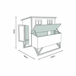 FLAMINGO Poulailler Cosmo Cottage -Polire Soldes Boutique 10221070 3