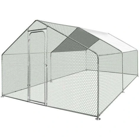 TERRE JARDIN Enclos Poulailler / Volière Extérieur 12m2 1 TERRE JARDIN Enclos Poulailler / Volière Extérieur 12m2