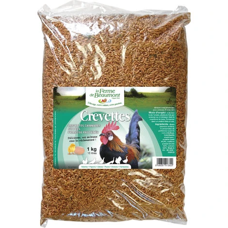 FERME DE BEAUMONT Crevettes Déshydratées 10 Litres (1 Kg) 1 FERME DE BEAUMONT Crevettes Déshydratées 10 Litres (1 Kg)