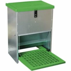 OLBA Mangeoire Anti-gaspi Pédale 12 Kg