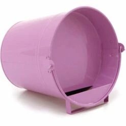 GAUN Abreuvoir Seau Métal Peint 7 Litres