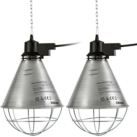 Chauffages Infrarouges, Lot De 2 Kerbl 1 Chauffages Infrarouges, Lot De 2 Kerbl