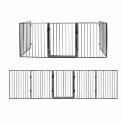 MUCOLA Grille De Protection De Cheminée Grille De Protection Escalier Bébé Enfant Animal 300cm Métal -Polire Soldes Boutique 12668451 3