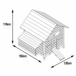 POULAILLER DIRECT Poulailler Challans 10 À 15 Poules Toit Bois 9 POULAILLER DIRECT Poulailler Challans 10 À 15 Poules Toit Bois -Polire Soldes Boutique 13510113 5