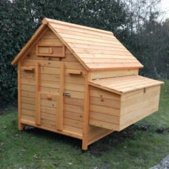 CHEMIN DES POULAILLERS Poulailler Cémani Xl Toit Bois 6 À 10 Poules -Polire Soldes Boutique 13510114 3