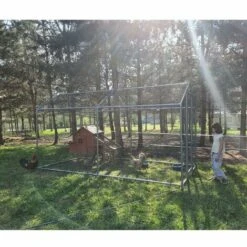 CHEMIN DES POULAILLERS Enclos Poulailler 8m² Tubes 32mm H2,25m - Parc Grillagé Renforcé 4x2m - Acier Galvanisé 8 CHEMIN DES POULAILLERS Enclos Poulailler 8m² Tubes 32mm H2,25m - Parc Grillagé Renforcé 4x2m - Acier Galvanisé -Polire Soldes Boutique 13510122 4