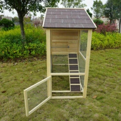 CHEMIN DES POULAILLERS Poulailler Jersey Toit Shingle Avec Parc 4 À 6 Poules 7 CHEMIN DES POULAILLERS Poulailler Jersey Toit Shingle Avec Parc 4 À 6 Poules -Polire Soldes Boutique 13510129 3