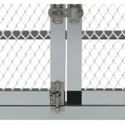 VidaXL Poulailler Avec Rampes Et Nichoir Aluminium - Blanc -Polire Soldes Boutique 1442771 5