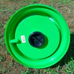 CHEMIN DES POULAILLERS Abreuvoir Poule En Plastique Premium Avec Poignée Et Bouchon 12l Vert - Gaun -Polire Soldes Boutique 14608889 5