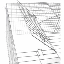 WILTEC Parc Enclos Petits Animaux Domestiques 216 X 116 X 65 Cm Clôture Protection Solaire Verrouillable 8 WILTEC Parc Enclos Petits Animaux Domestiques 216 X 116 X 65 Cm Clôture Protection Solaire Verrouillable -Polire Soldes Boutique 14647839 4