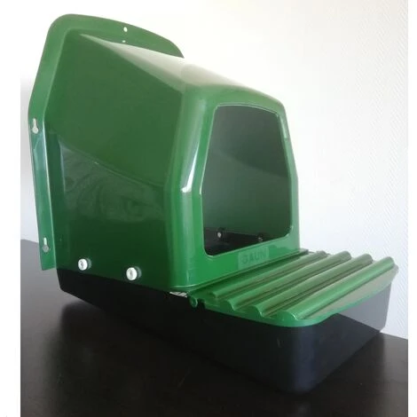 CHEMIN DES POULAILLERS Nid Pondoir Plastique Avec Cuvette 1 CHEMIN DES POULAILLERS Nid Pondoir Plastique Avec Cuvette