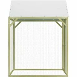 VidaXL Poulailler 1,5x1,5x2 M Pinède Imprégnée - Vert -Polire Soldes Boutique 15373723 3