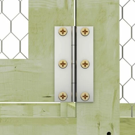 VidaXL Poulailler 3x1,5x2 M Pinède Imprégnée - Vert 5 VidaXL Poulailler 3x1,5x2 M Pinède Imprégnée - Vert – Image 5