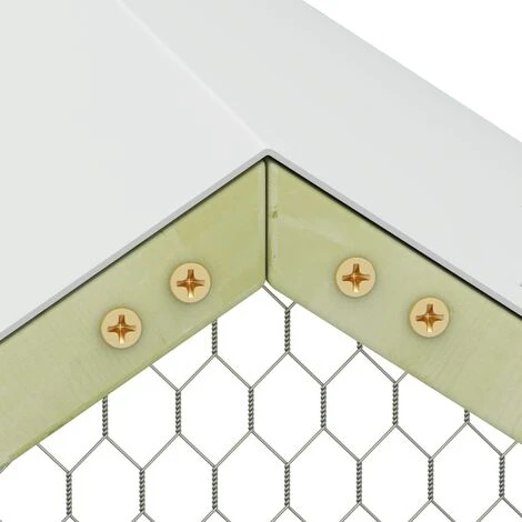 VidaXL Poulailler 4,5x1,5x2 M Pinède Imprégnée - Vert 4 VidaXL Poulailler 4,5x1,5x2 M Pinède Imprégnée - Vert – Image 4