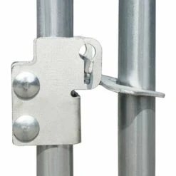 VidaXL Poulailler D'extérieur 2,75 X 2 X 1,92 M Acier Galvanisé - Argent -Polire Soldes Boutique 15595820 5