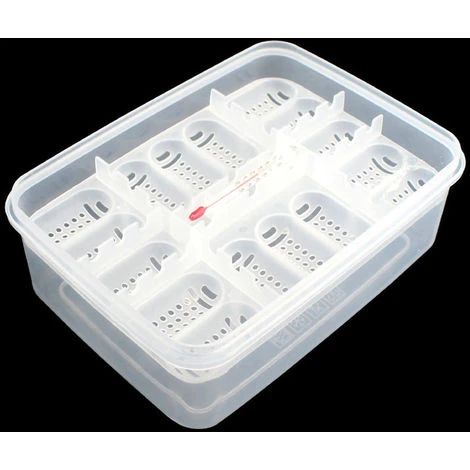 ASUPERMALL Boite D'Elevage De Reptiles, Avec Thermometre 4 ASUPERMALL Boite D'Elevage De Reptiles, Avec Thermometre – Image 4
