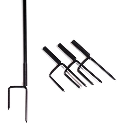 IDMARKET Kit Clôture Filet à Poules 24 M Avec Porte 9 Piquets Double Pointe 4 IDMARKET Kit Clôture Filet à Poules 24 M Avec Porte 9 Piquets Double Pointe – Image 4