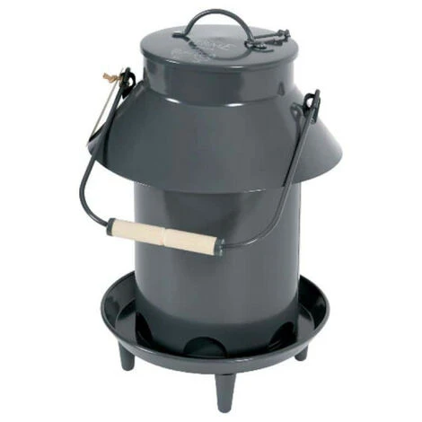 Mangeoire ZOLUX Sur Pied - Avec Toit - Métal - Gris - 3,5Kg - 175645 1 Mangeoire ZOLUX Sur Pied - Avec Toit - Métal - Gris - 3,5Kg - 175645