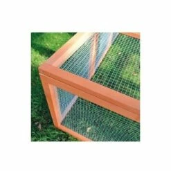 BB-LOISIRAM Clapier Lapins Rabbit Run 2020 Exterieur- Cage Mobile -Couleur Bois -Polire Soldes Boutique 16635852 4