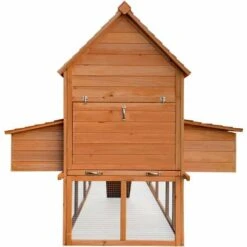 WILTEC Poulailler 310x150x150cm Bois Nichoir & Enclos Bac Amovible Nettoyage Abri & Enclos 9 WILTEC Poulailler 310x150x150cm Bois Nichoir & Enclos Bac Amovible Nettoyage Abri & Enclos -Polire Soldes Boutique 17613616 5