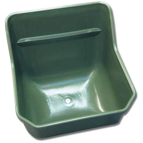 Auge à Aliments Concentrés, 9 L Avec Bouchon De Vidange Kerbl 2 Auge à Aliments Concentrés, 9 L Avec Bouchon De Vidange Kerbl – Image 2