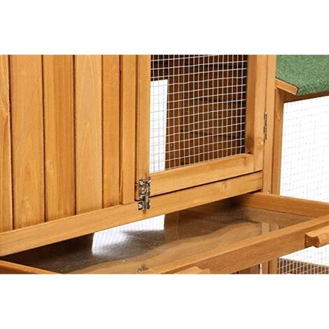 CONCEPT-USINE Poulailler Bois YVETTE - Beige 4 CONCEPT-USINE Poulailler Bois YVETTE - Beige – Image 4