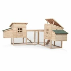 CONCEPT-USINE Poulailler Avec 2 Pondoirs GEORGETTE - Marron