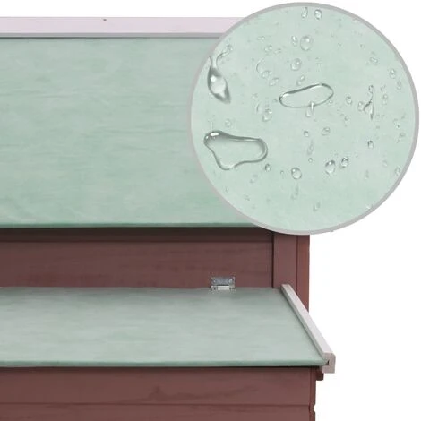 Poulailler Marron 157x97x110 Cm Bois VidaXL 5 Poulailler Marron 157x97x110 Cm Bois VidaXL – Image 5