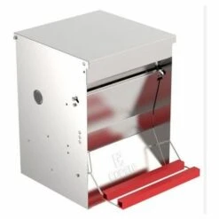 AVIMAC Mangeoire à Pédale 12Kg Vert.