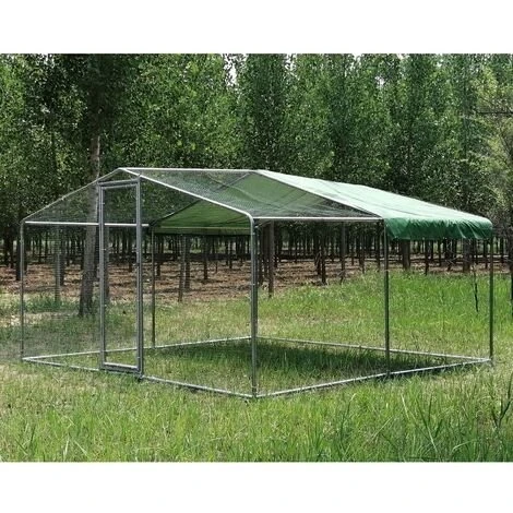POULAILLER DIRECT Parc À Poules - Enclos 12m² Ø38mm 4x3x2,25m - Acier Galvanisé 1 POULAILLER DIRECT Parc À Poules - Enclos 12m² Ø38mm 4x3x2,25m - Acier Galvanisé
