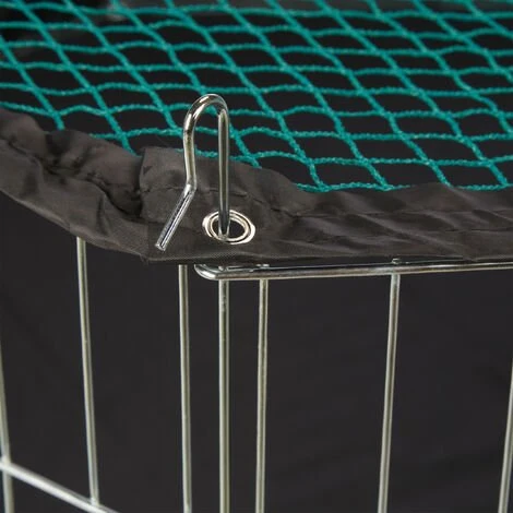Relaxdays Enclos Avec Couverture En Filet, Lapins, Cochons D’inde, Extérieur, élevage, HlP 60x150x150 Cm, Argent 1 Relaxdays Enclos Avec Couverture En Filet, Lapins, Cochons D’inde, Extérieur, élevage, HlP 60x150x150 Cm, Argent