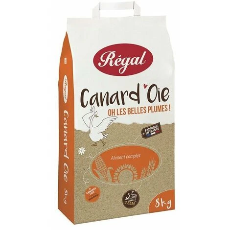 G�N�RIQUE Aliment Canard Oie 8kg REGAL 1 G�N�RIQUE Aliment Canard Oie 8kg REGAL