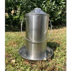 POULAILLER DIRECT Abreuvoir Poule En Acier Inoxydable 4l - Gaun -Polire Soldes Boutique 19946890 4