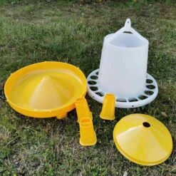 CHEMIN DES POULAILLERS Mangeoire Poule À Pieds En Bioplastique Végétal Eco 8kg -Polire Soldes Boutique 19946891 3