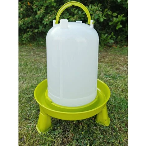 CHEMIN DES POULAILLERS Abreuvoir Poule À Pieds En Bioplastique Végétal Eco 10l 1 CHEMIN DES POULAILLERS Abreuvoir Poule À Pieds En Bioplastique Végétal Eco 10l