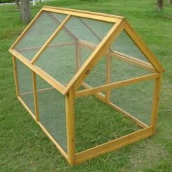 POULAILLER DIRECT Extension Parc Grillagé Poulailler Bassette M