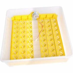 BETTER MAISON Automatique Intelligent 48 Oeufs Incubateur Poulet Canard Oeufs Hatcher 80W EU Prise - Jaune -Polire Soldes Boutique 21204538 5