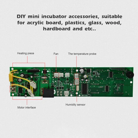 ASUPERMALL Htmc-5 Diy Mini Incubateur Controleur De Temperature Constante Oeufs Boite D'Incubation Accessoires 2 ASUPERMALL Htmc-5 Diy Mini Incubateur Controleur De Temperature Constante Oeufs Boite D'Incubation Accessoires – Image 2