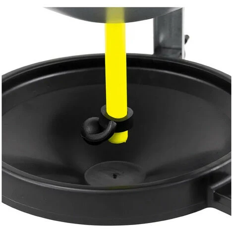 CHICK'A Abreuvoir Siphoïde Galvanisé Sur Pied 22 L Pour 25 Poules - Gris 3 CHICK'A Abreuvoir Siphoïde Galvanisé Sur Pied 22 L Pour 25 Poules - Gris – Image 3