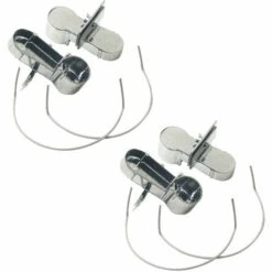 CHICK'A Abreuvoir Sabot Aluminium Lapins Par 4