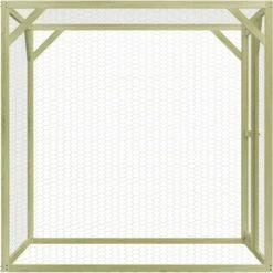 Topdeal Poulailler 1,5x1,5x1,5 M Pinède Imprégnée -Polire Soldes Boutique 23756868 3