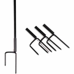 IDMARKET Kit Clôture Filet à Poules 12 M Avec Porte 6 Piquets Double Pointe -Polire Soldes Boutique 23758342 4