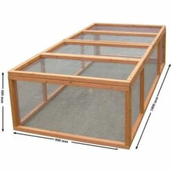 Habrita Enclos Au Sol 4-5 Animaux / Sans Toit -Polire Soldes Boutique 2391828 4