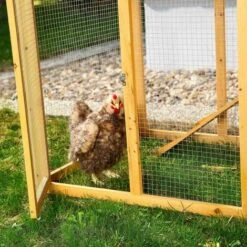 Melko Poulailler Avec Sortie Pour 4-6 Poulets Poulailler 168x75x103 Cm Poulailler Volières Avec Nichoir Avec Support De Couvercle, Imprégné Résistant Aux Intempéries 8 Melko Poulailler Avec Sortie Pour 4-6 Poulets Poulailler 168x75x103 Cm Poulailler Volières Avec Nichoir Avec Support De Couvercle, Imprégné Résistant Aux Intempéries -Polire Soldes Boutique 24027644 4