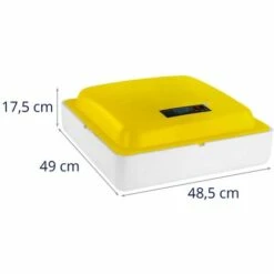 INCUBATO Couveuse Incubateur Digital Led Machine À Couver 80W 88 Oeufs Poule Mire- - Gris, Argent -Polire Soldes Boutique 24393430 5
