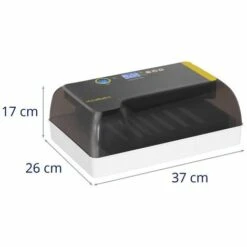 INCUBATO Couveuse Automatique Incubateur Appareil À Couver 12 Oeufs Volaille Éleveur LED - Noir -Polire Soldes Boutique 24395236 5